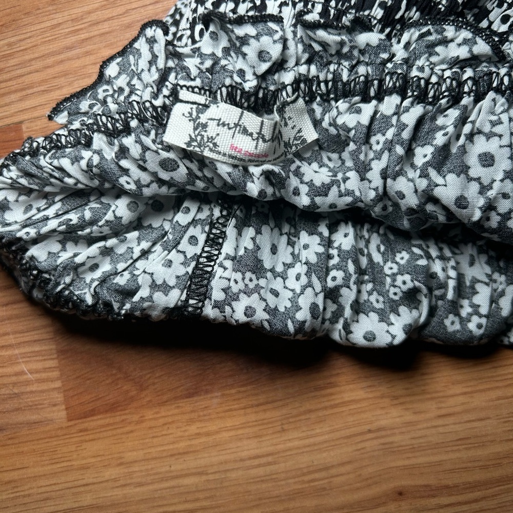 Free People Black and White Floral Bodysuit - Picture 10 of 15